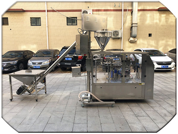 全自動食品包裝機(jī)械實拍圖