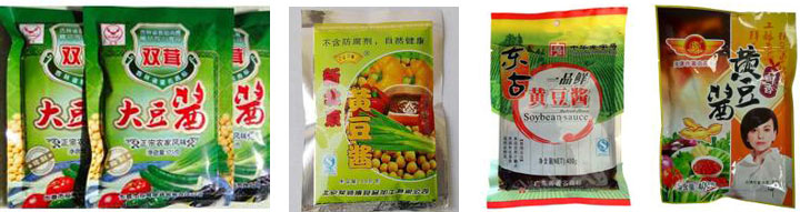 黃豆醬包裝機,豆豉辣椒醬包裝機